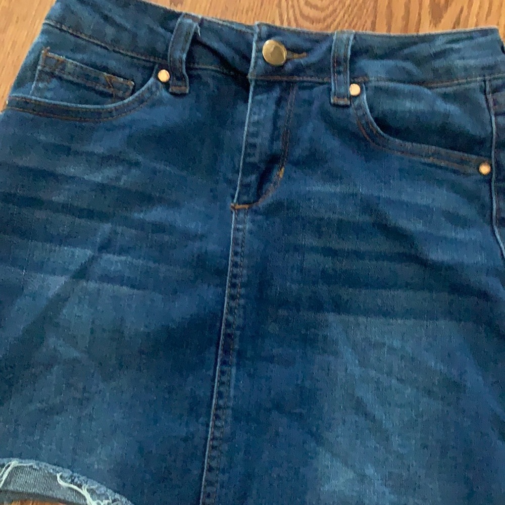 Joes jean skirt size 10 blue jean